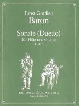 Sonate : für Flöte und Gitarre