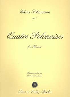 4 Polonaises op.1 : für Klavier