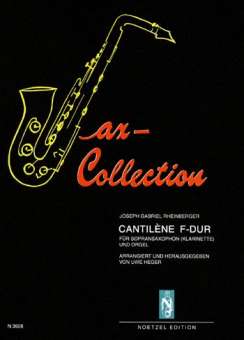 Cantilene F-Dur : für Sopransaxophon