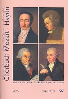 Chorbuch Mozart Haydn Band 5 - Weltliche Werke :