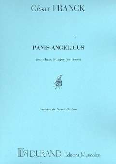 Panis Angelicus : pour voix élevée et orgue