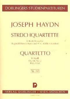 Streichquartett h-moll op. 64/2 Hob. III:68