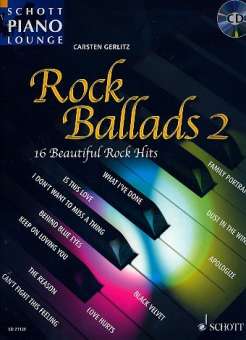 Rock Ballads Band 2 (+CD)  : für Klavier