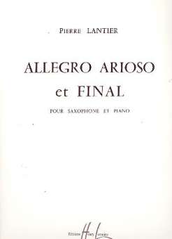 Allegro Arioso et Final : pour