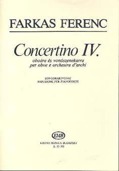 Concertino no.4 for oboe and string orchestra :