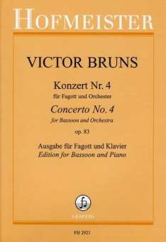 Konzert Nr.4 op.83 für Fagott und Orchester