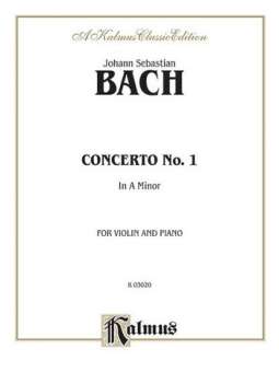 Bach Violin Conc. A Minor      V