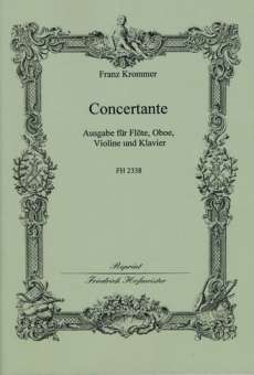 Concertante : für Flöte, Oboe, Violine
