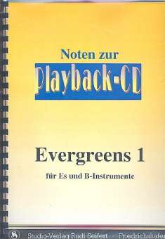 Evergreens Band 1 (+CD) : B- und Es-Stimmen