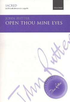 Open Thou mine Eyes :