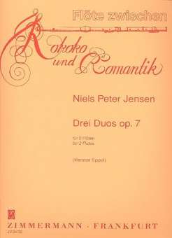 3 Duos op.7 : for 2 flutes