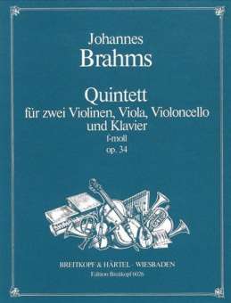 Quintett f-Moll op.34 : für
