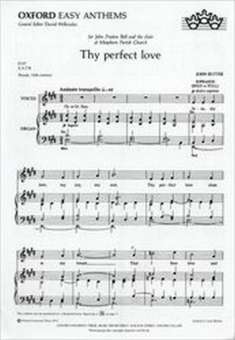 Thy perfect Love :