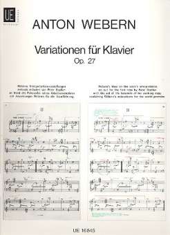 Variationen op.27 : für Klavier