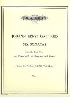 Sonata a minor no.1 : for violoncello