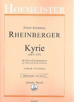 Kyrie JWV155 : für gem Chor und