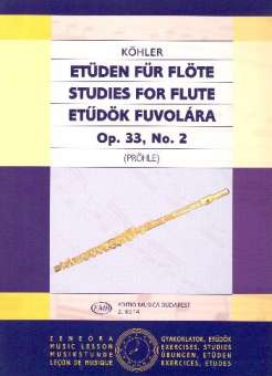 Etüden op.33,2 für Flöte