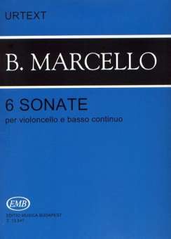 6 Sonaten für Violoncello und Bc