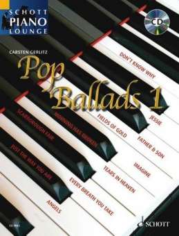 Pop Ballads vol.1 für Klavier (+Online Audio)