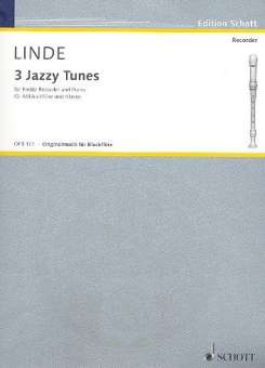 3 jazzy Tunes : für Altblockflöte