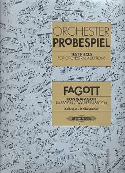 Orchester Probespiel : Fagott / Kontrafagott