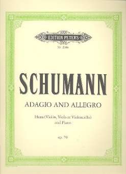 Adagio und Allegro op.70 : für Horn