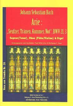 Seufzer Tränen Kummer Not BWV21,3 : für