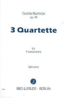 3 Quartette op.45 : für