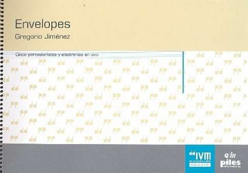 Envelopes (+CD) : für 5 Percussionisten