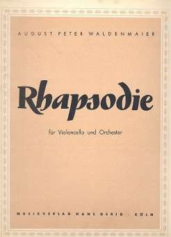 Rhapsodie für Violoncello und