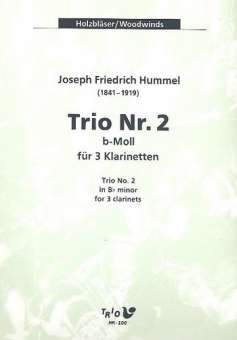 Trio b-Moll Nr.2 : für 3 Klarinetten