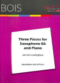 3 Pieces : for alto saxophone and piano