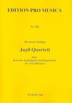 Jagd-Quartett über deutsche