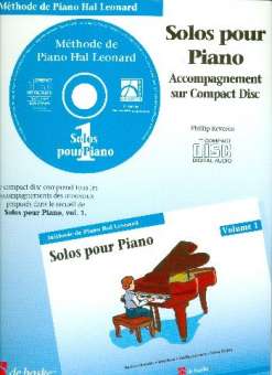 Méthode de piano Hal Leonard vol.1 - Solos (+CD) :