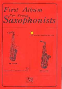 First Album for young Saxophonists :