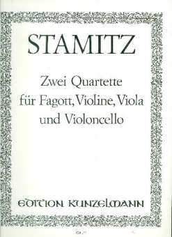 2 Quartette op.19,5-6 : für Fagott,