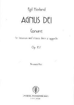 Agnus Dei op.167 : for bassoon and