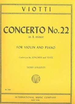Concerto a minor no.22