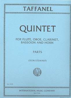 Quintet : for flute, oboe, clarinet,