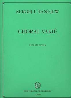 Choral varié : für Klavier