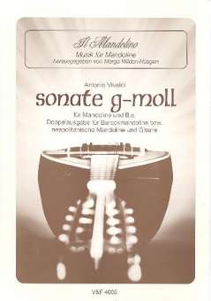 Sonate g-Moll : für Mandoline und Bc