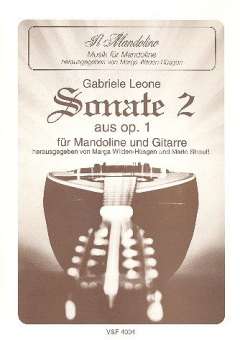 Sonate Nr.2 aus op.1 : für Mandoline