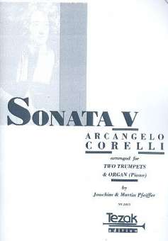 Sonata V : für 2 Trompeten und