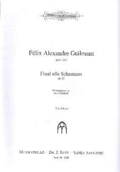 Final alla Schumann op.83 : für