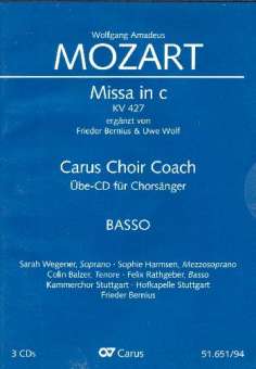 Messe c-Moll KV427 - Chorstimme Bass :