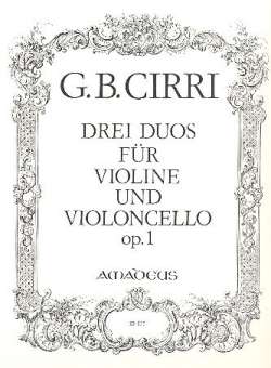 3 Duos op.1 - für Violine