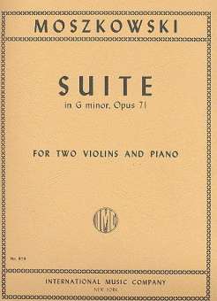 Suite g minor op.71 : for 2 violins
