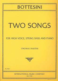 2 Songs : for high voice, string bass