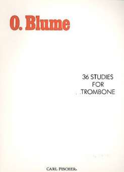 36 Studies : for trombone