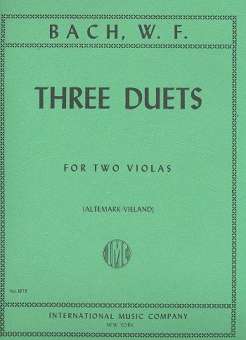 3 Duets : for 2 violas
